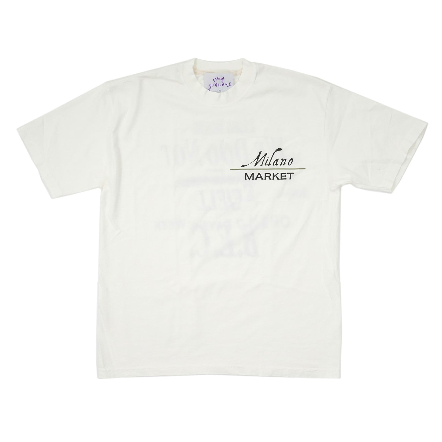 Milano Market We Do Not Sell B.E.C. T-Shirt (Off White)