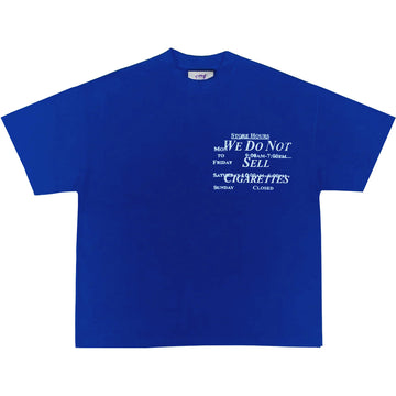 Cigarettes T-Shirt (Royal Blue)