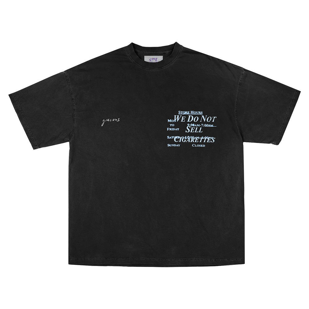 Cig Oversized T-Shirt (Industrial Black)