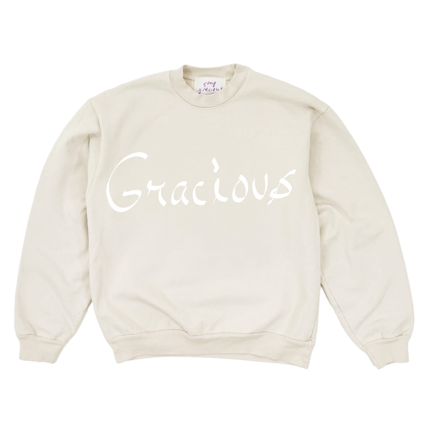 Core Gracious Active Crewneck (Cream)