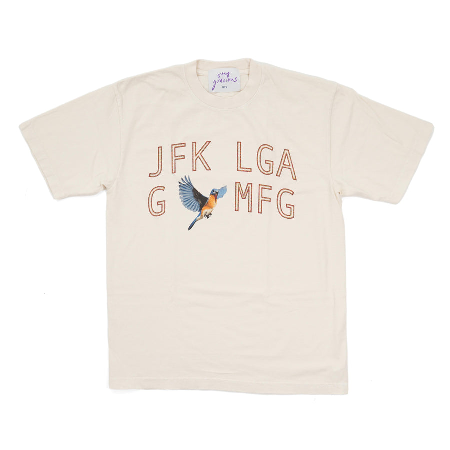 Feather Weather T-Shirt (Cream)