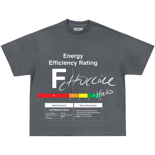 Fettuccine Alfredo T-Shirt (Asphalt)