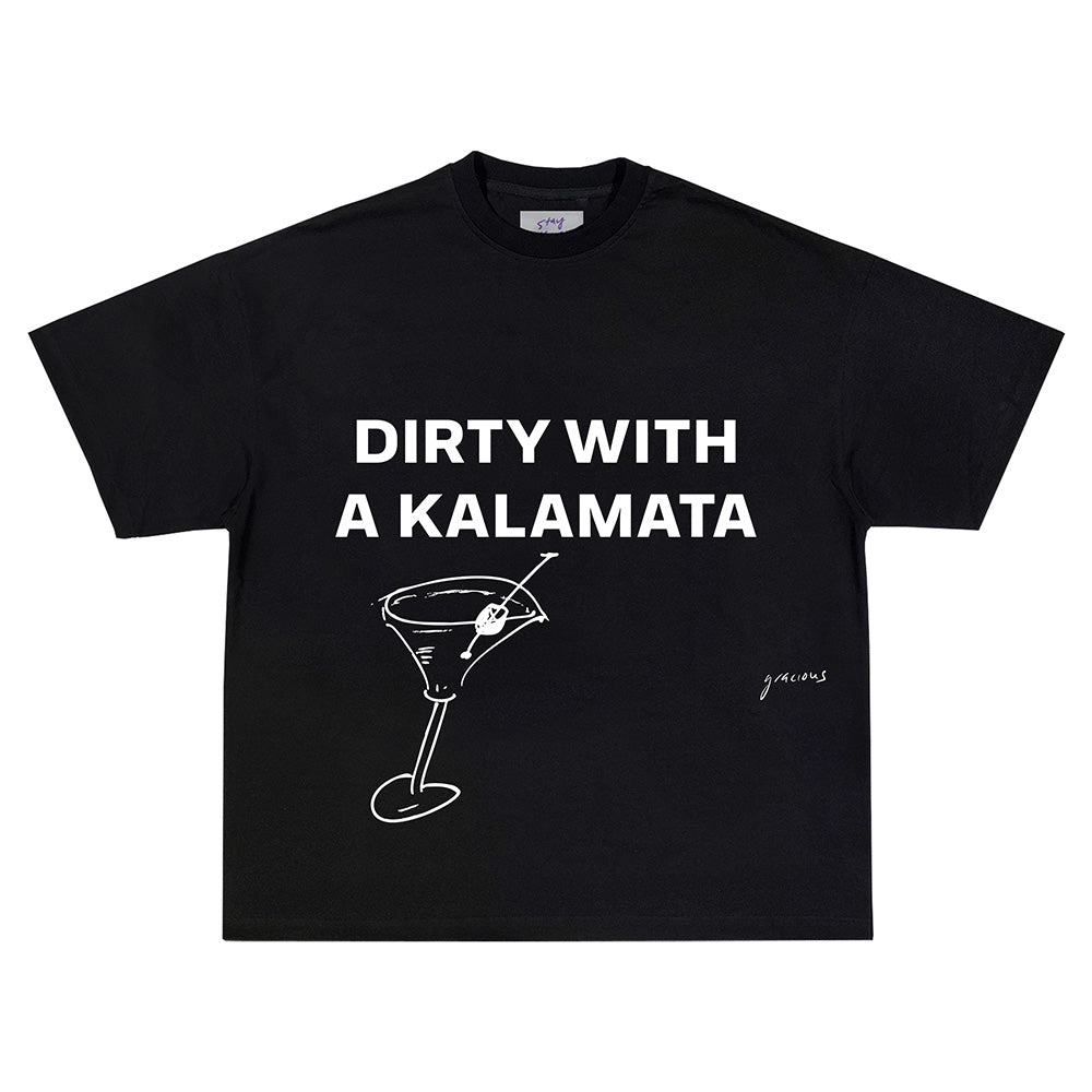 Kalamata Oversized T-Shirt (Black)