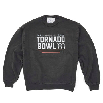 Tornado Bowl Crewneck (Faded Black)