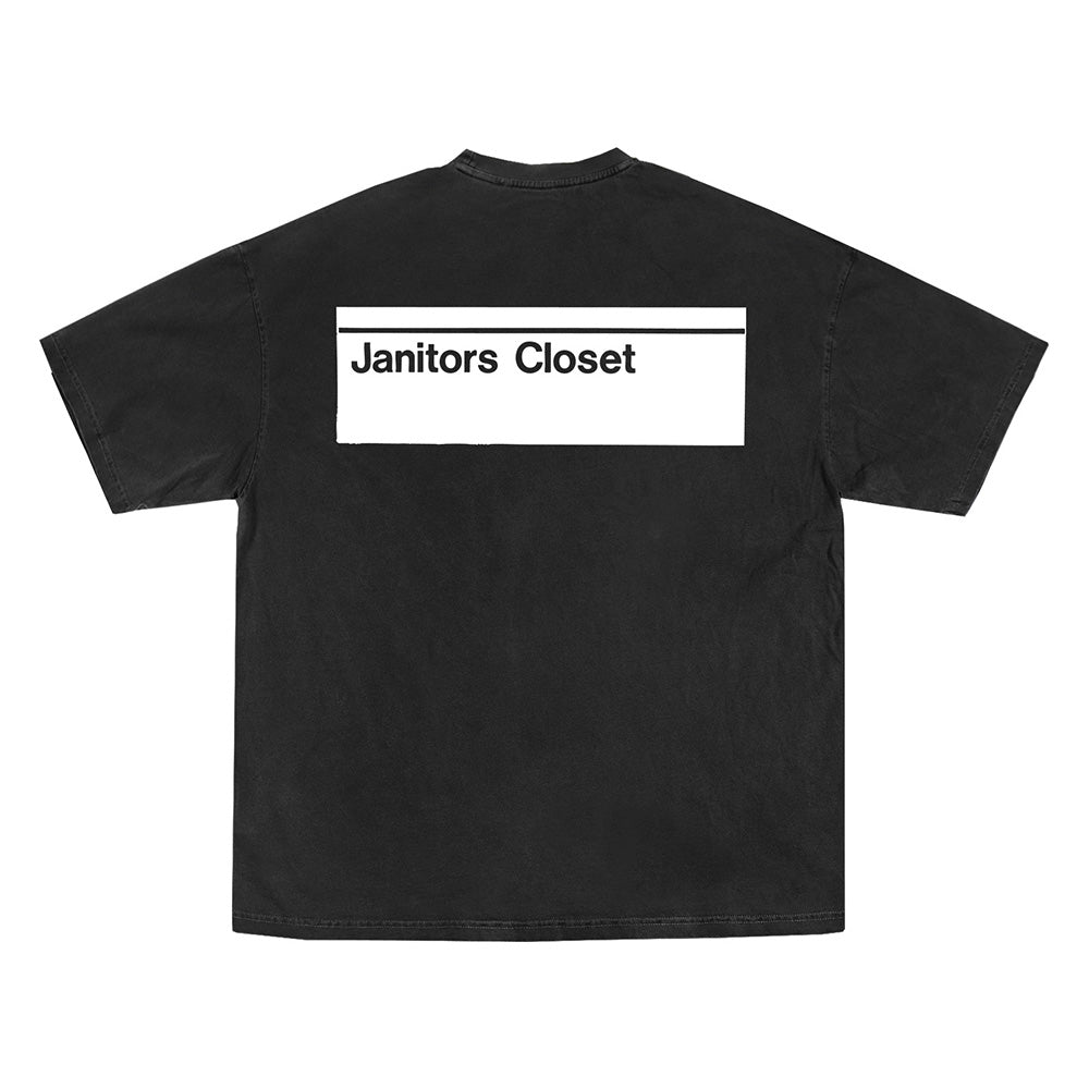 Where Did You Hear Oversized T-Shirt (Industrial Black)