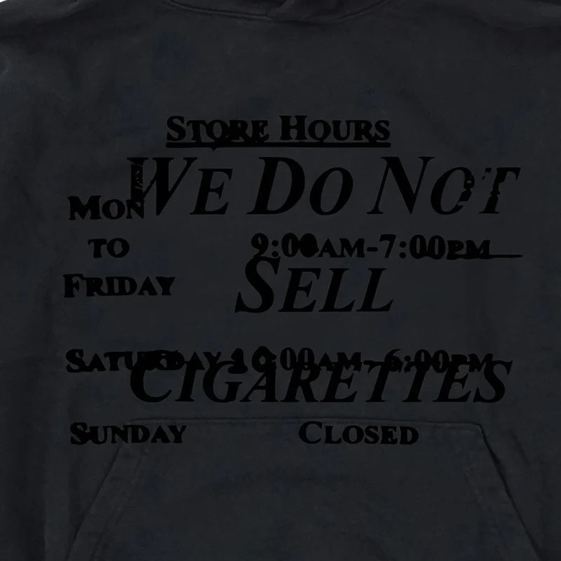 Cig Hoodie (Off Black)